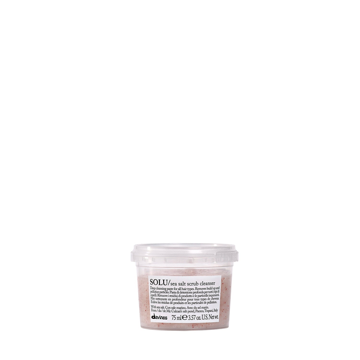 SOLU SEA SALT SCRUB TRAVEL SIZE 75ML